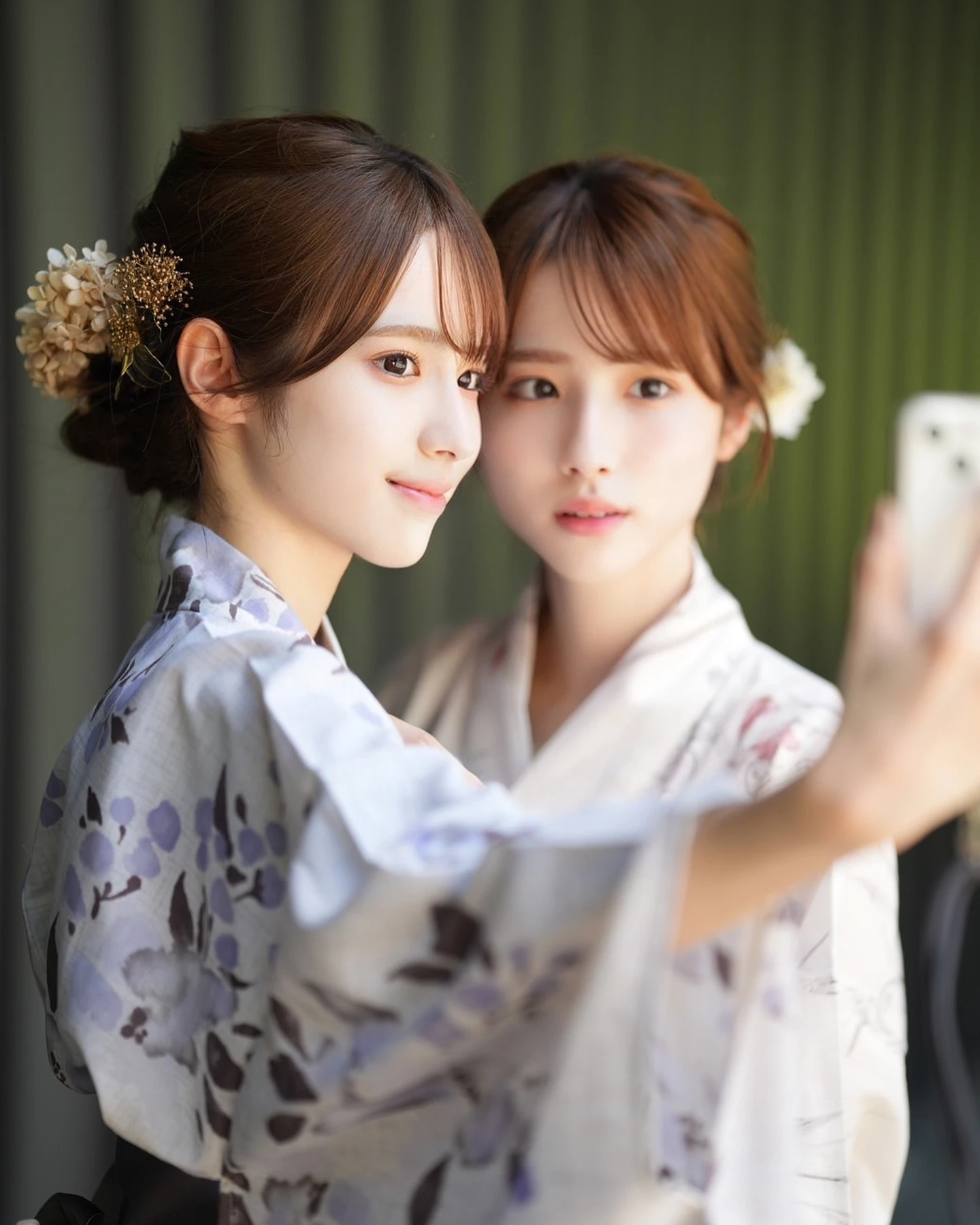 不是 AI！日本极品正妹双胞胎晒仙气合照，脸蛋、服装、微笑…连发丝都一模一样！