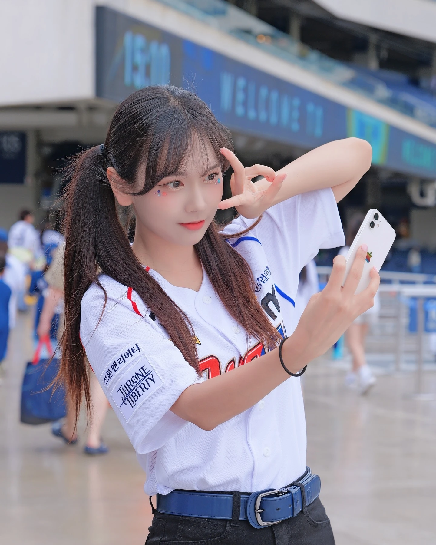 无敌漂亮！韩国啦啦队的精灵《金佳恩 김가은》稚嫩感不输年轻偶像女团！